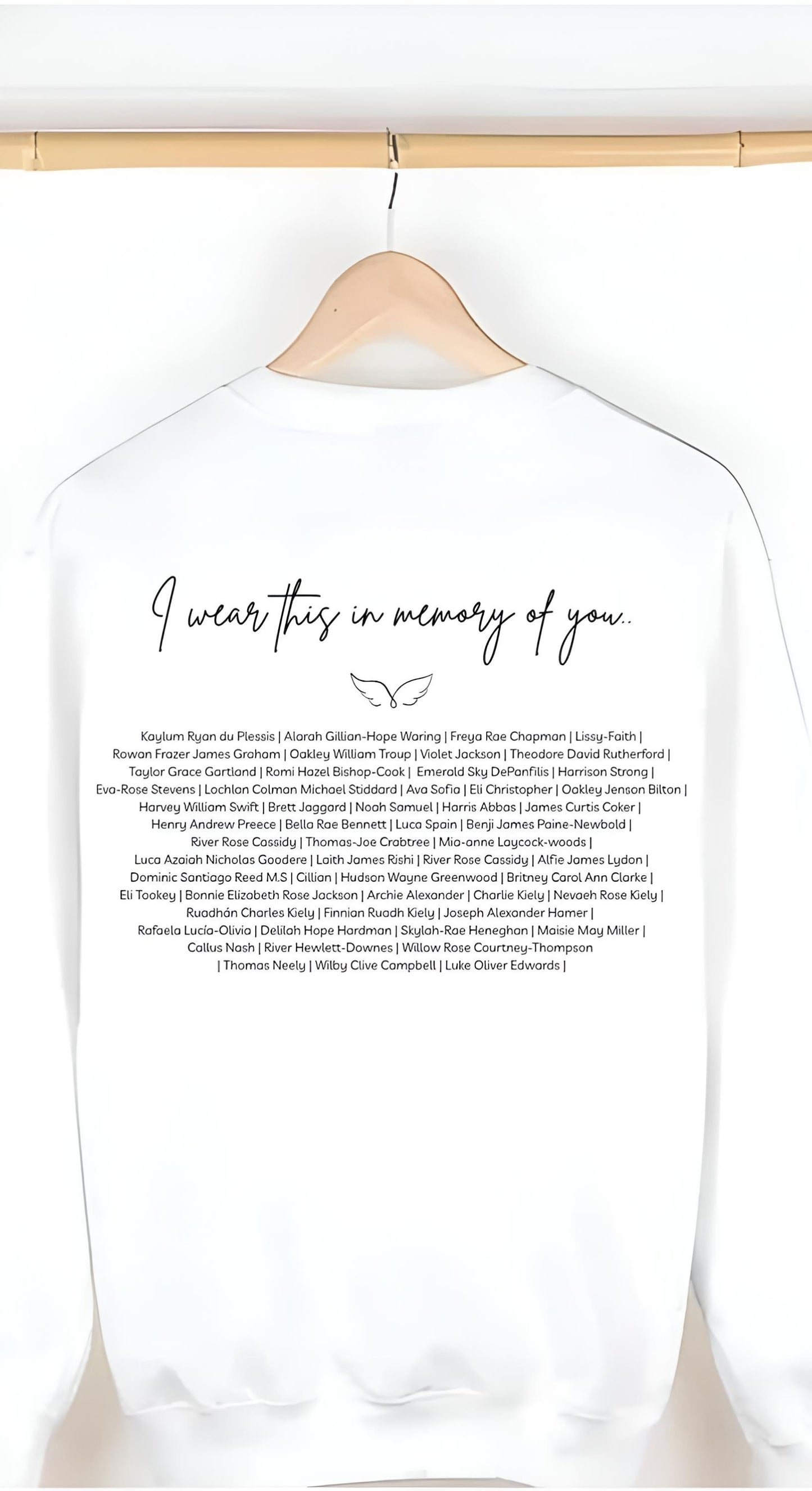 BABY LOSS AWARENESS JUMPER 🧸