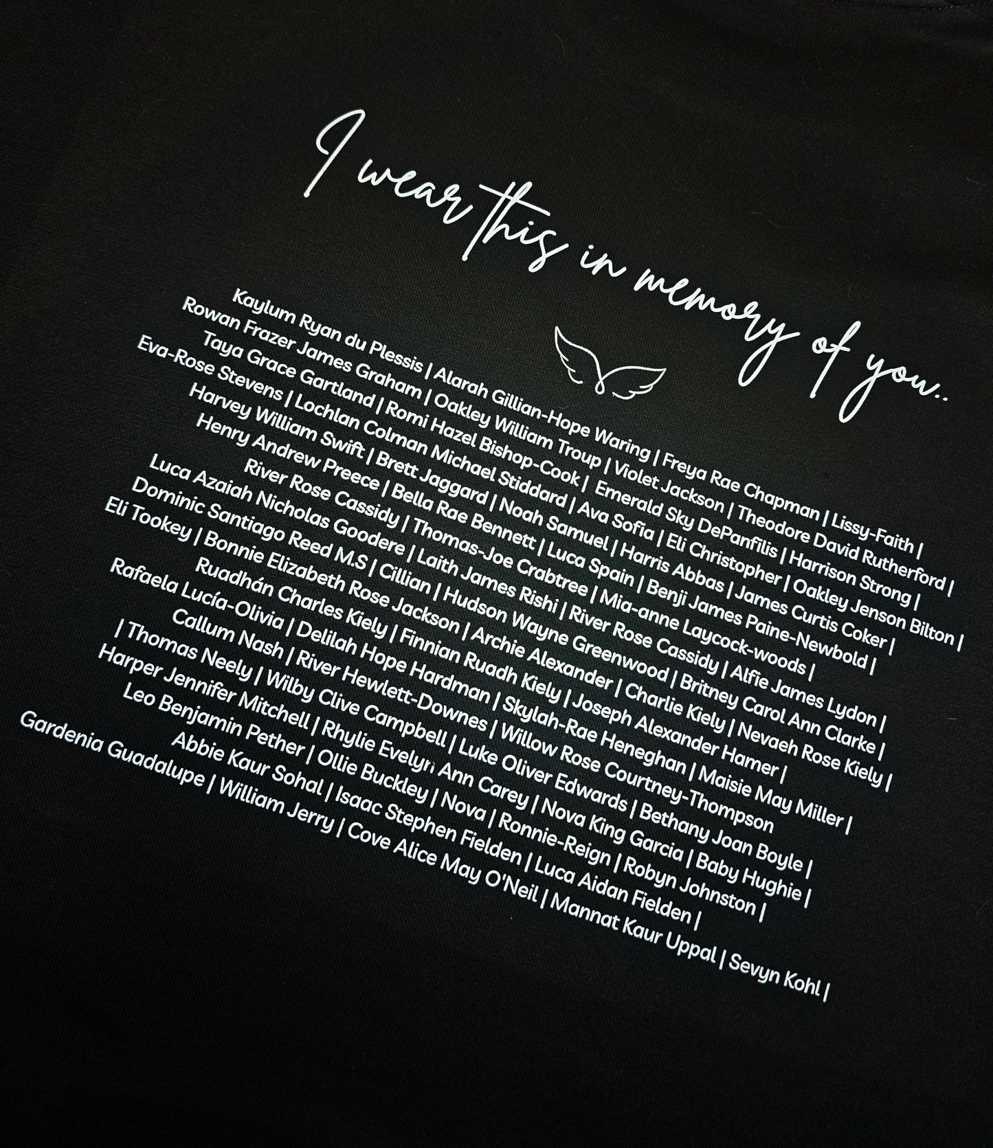 BABY LOSS AWARENESS JUMPER 🧸