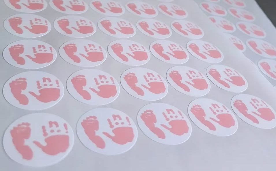 Hand&footprint stickers
